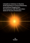 Cover for Colombeau Solutions to Einstein Field Equations in General Relativity: Gravitational Singularities, Distributional SAdS BH Spacetime-Induced Vacuum Dominance