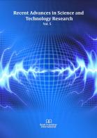 Cover for Recent Advances in Science and Technology Research  Vol. 5